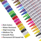 TFIVE Paint Markers Paint Pens, Waterproof Quick Dry and Permanent, Work on - Image 2
