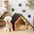 65-Pack Dog Theme Reusable Stencils, 3x3 Inch Painting Templates - Image 7