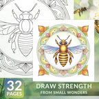 FUNLAVIE Adult Coloring Book - Image 3