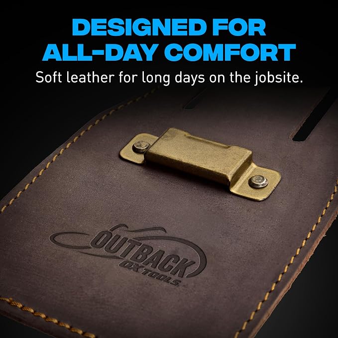OX Tools Leather Tool Holsters & Pouches – Hammer, Tape Measure, Utility & - Image 5