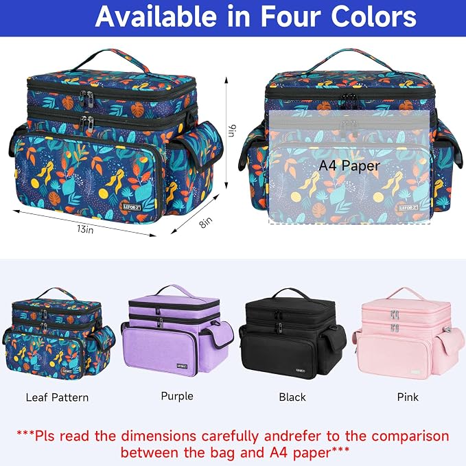 LEFOR·Z Large Sewing Supplies Organizer, Double-Layer Sewing Accessories - Image 2