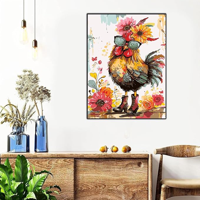 Meothan Framed Paint by Numbers Kits - Image 5