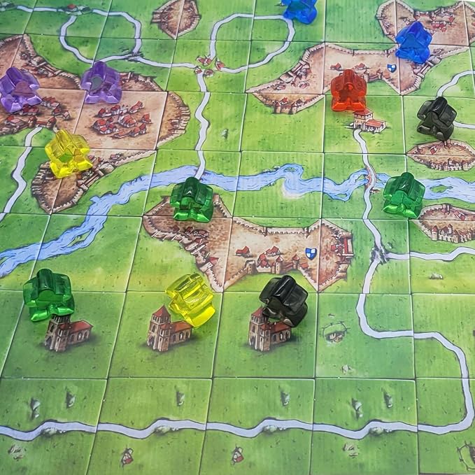 Meeples Game Tokens, 144 Pieces, 6 Colors, Translucent Game Pieces | Board Game - Image 7
