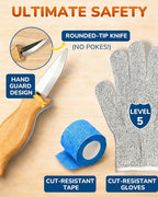 Wood Carving Whittling Kit for Kids: Wood Carving Tool Set - Image 2