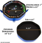 CASEMATIX Dice Tray and Dice Storage Case - Image 9