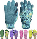 Thorn Proof&Puncture Resistant Gardening Gloves with Grip,Garden Gloves for Women, Leather Work Gloves,Gifts