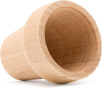 Woodpeckers Small Wooden Flower Pot 1-9/16-inch x 1-1/2-inch - Image 5