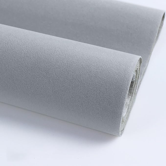 Self Adhesive Sheets Peel and Stick Large Size Velvet Flock Soft Velvet Drawer by TAOGIFT