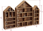Ikee Design House-Shaped Wooden Shadow Cubby Box Display Shelf Organizer - Image 2