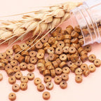 Natural Stone Heishi Beads for Necklace Making, 4 mm x 2 mm Small Flat Round - Image 7