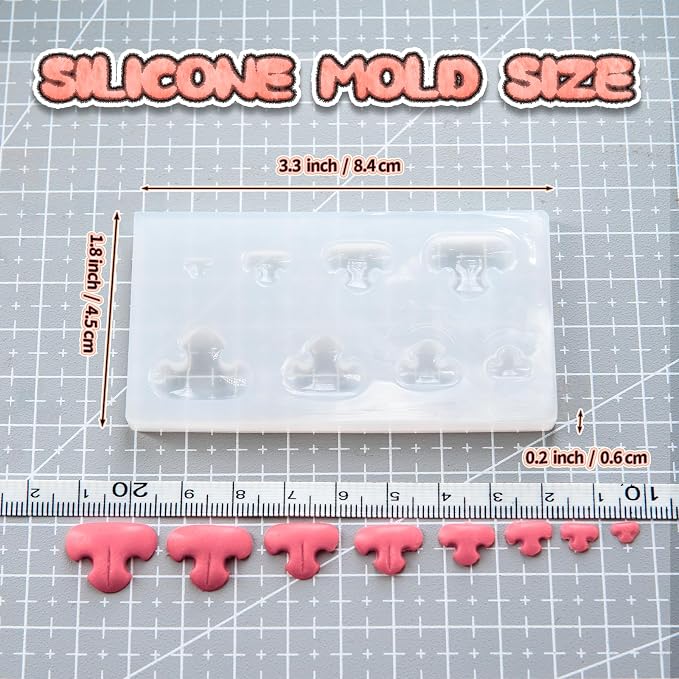 Nuvretk 8 Cute Silicone Molds for Needle Felting - Image 4