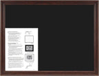MCS 18x24 Puzzle Frame for Finished Puzzles, Walnut Woodgrain Vertical & - Image 3