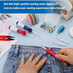 68 Pcs Seam Ripper Set, 2 Large, 2 Small, and 2 Colorful Stitch Rippers - Image 7