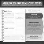 ADHD Daily Planner for Neurodivergent Adults - Image 3