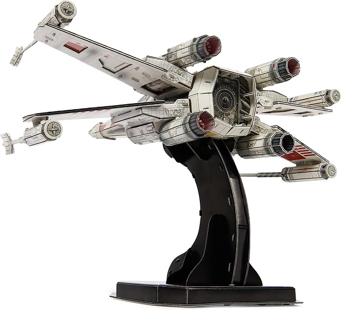 4D Build, Star Wars T-65 X-Wing Starfighter 3D Model Kit, Star Wars Collectible - Image 8