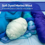 Revolution Fibers | Mixed Merino Wool Variety Pack | Perfect Wool Roving - Image 4
