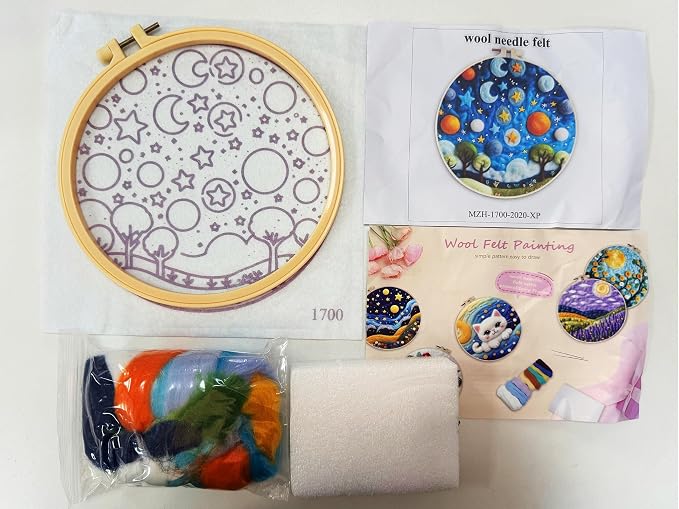 CaptainCrafts DIY Needle Felting Starter Kit - Image 3