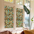 funlife Original Hand-Drawn Privacy Stained Glass Window Film, Single Sided by funlife