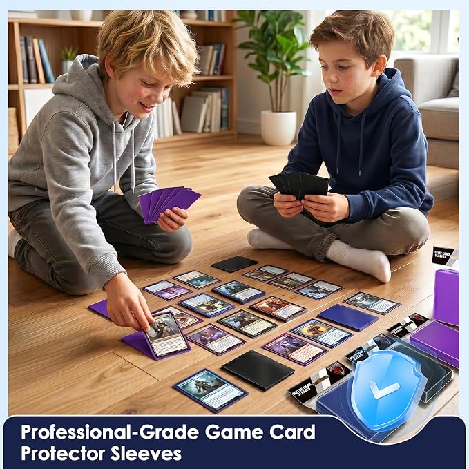 500 Pcs Card Sleeves for Trading Card, Matte Card Sleeves Deck Card Protectors - Image 7