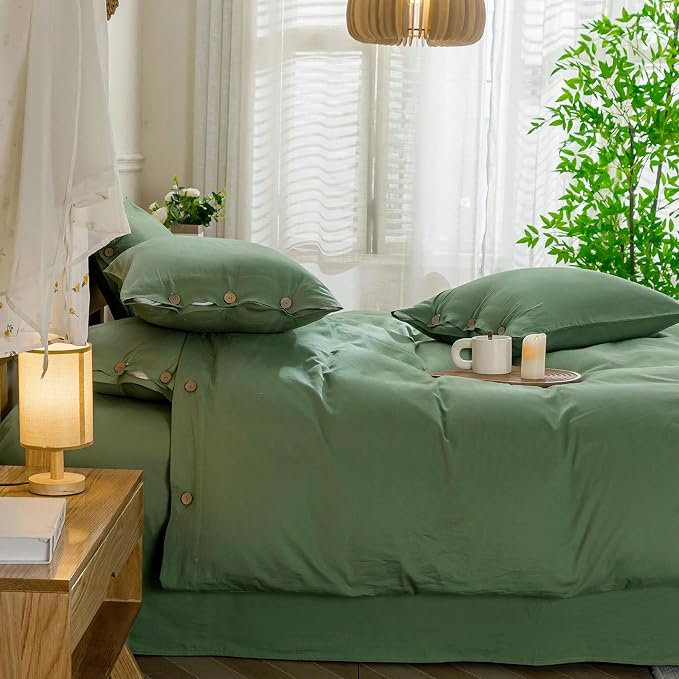 JELLYMONI Cotton Duvet Cover Queen Size - Image 7