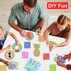 Qyeahkj 6pcs Summer Arts and Crafts Kits Suncatcher Easy Art Craft - Image 7