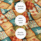 100% Cotton Fabric by the Yard – Turkish Quality Quilting & Sewing Fabric - Image 6