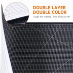 Extra Large 47'x71' Self Healing Cutting Mat，Non-Slip Worktable Mat，Black and - Image 5