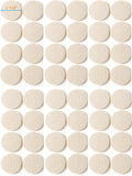 Furnigear Felt Furniture Pads for Hardwood Floors - Self Adhesive Chair Felt Pads, Floor Protector for Furniture Feet, Furniture Sliders Moving Furniture Smoothly - Anti Scratch 48 Pcs 1-1/2" Round
