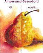 Ampersand Gessobord for Acrylic, Oil and Mixed Media, 1/8 Inch Depth, 6X6 Inch - Image 4