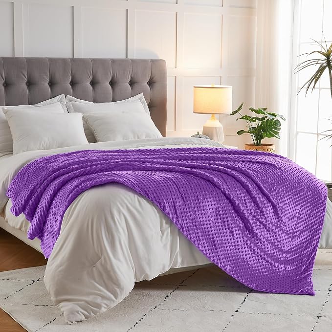 yescool Weighted Blanket for Adults Cooling Heavy Blanket for Sleeping Perfect - Image 8