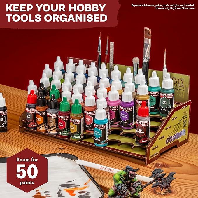 The Army Painter, Paint Station, porta colori per 50 flaconi | Per Warpaints - Image 3