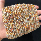 3mm 120pcs Crazy Agate Tiny Gemstone Beads - Image 7
