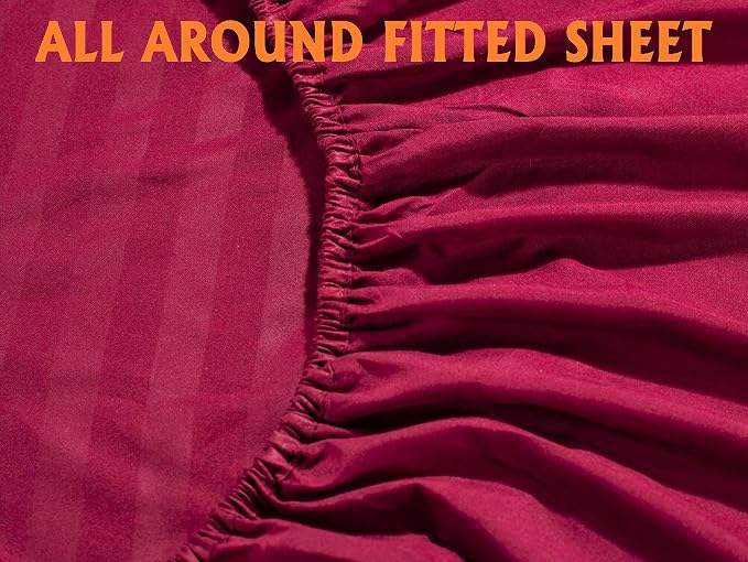 Elegant Comfort Softest and Coziest 4-Piece Sheet Set - Image 4