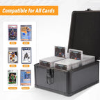 EcoVibe Graded Card Case, Aluminum Alloy Trading Card Storage Box - Image 3