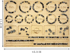 Petoysoso Bead Boards for Jewelry Making, Thicken Bamboo Beading Board for - Image 2