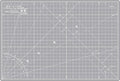 Elan Cutting Mat A3 Gray, Self Healing Cutting Mat 12x18 Inch, 5-Ply Craft by Elan