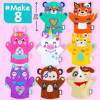 EZCRA Unicorn Hand Puppet Making Kit - Image 2