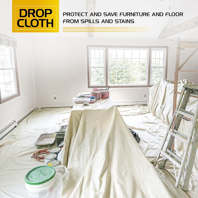 Utopia Drop Cloth Washable and Reusable Drop Cloth - Image 5