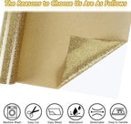 ​TORC Champagne Glitter HTV Champagne Heat Transfer Vinyl HTV Rolls - Image 2