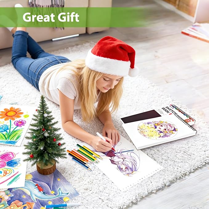 Professional Drawing Supplies for Sketch, Pastel Pencils & Sticks. Soucolor - Image 7