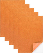 MECCANIXITY 5 Sheets Orange Shiny Foam Sheets by MECCANIXITY