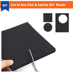 MAGZO 6Pcs Adhesive Foam Padding 1/4 in Thick X 4 in X 4 in | Closed Cell - Image 4