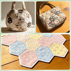 600 PCS Hexagon Piecing Paper Templates, Quilting Templates Accessories - Image 7