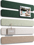 Fluxynara Cork Board Alternative Felt Strip Board 5-Pack 13"x2", Office Pin by FLUXYNARA