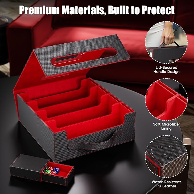 Trading Card Storage Box – 3500+ Magnetic MTG Deck Box - Image 5