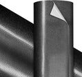 VViViD Premium Small Honeycomb Black Craft Vinyl Roll 1ft x 5ft – Bubble-Free by VVIVIDVINYL