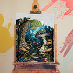 xackcme Mushroom Paint by Numbers - Image 3
