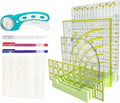 Quilting Kit with Quilting Ruler Holder, Rotary Cutter, Curved Corner Cutter by Unknown