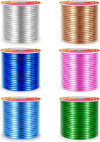 Mandala Crafts 12 GA Pink Green Blue Assorted Anodized Aluminum Craft Wire | - Image 2