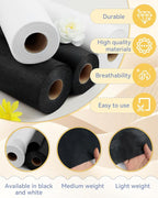 FIVEIZERO Fusible Interfacing for Sewing, 17in x 30yd Light Weight Iron on - Image 3